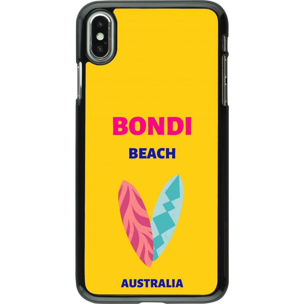 Coque iPhone Xs Max - Pop Summer Destination Bondi