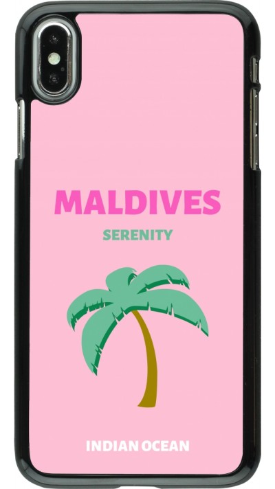 Coque iPhone Xs Max - Pop Summer Destination Maldives