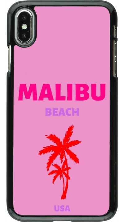 Coque iPhone Xs Max - Pop Summer Destination Malibu