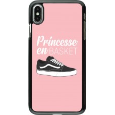 Hülle iPhone Xs Max - princesse en basket