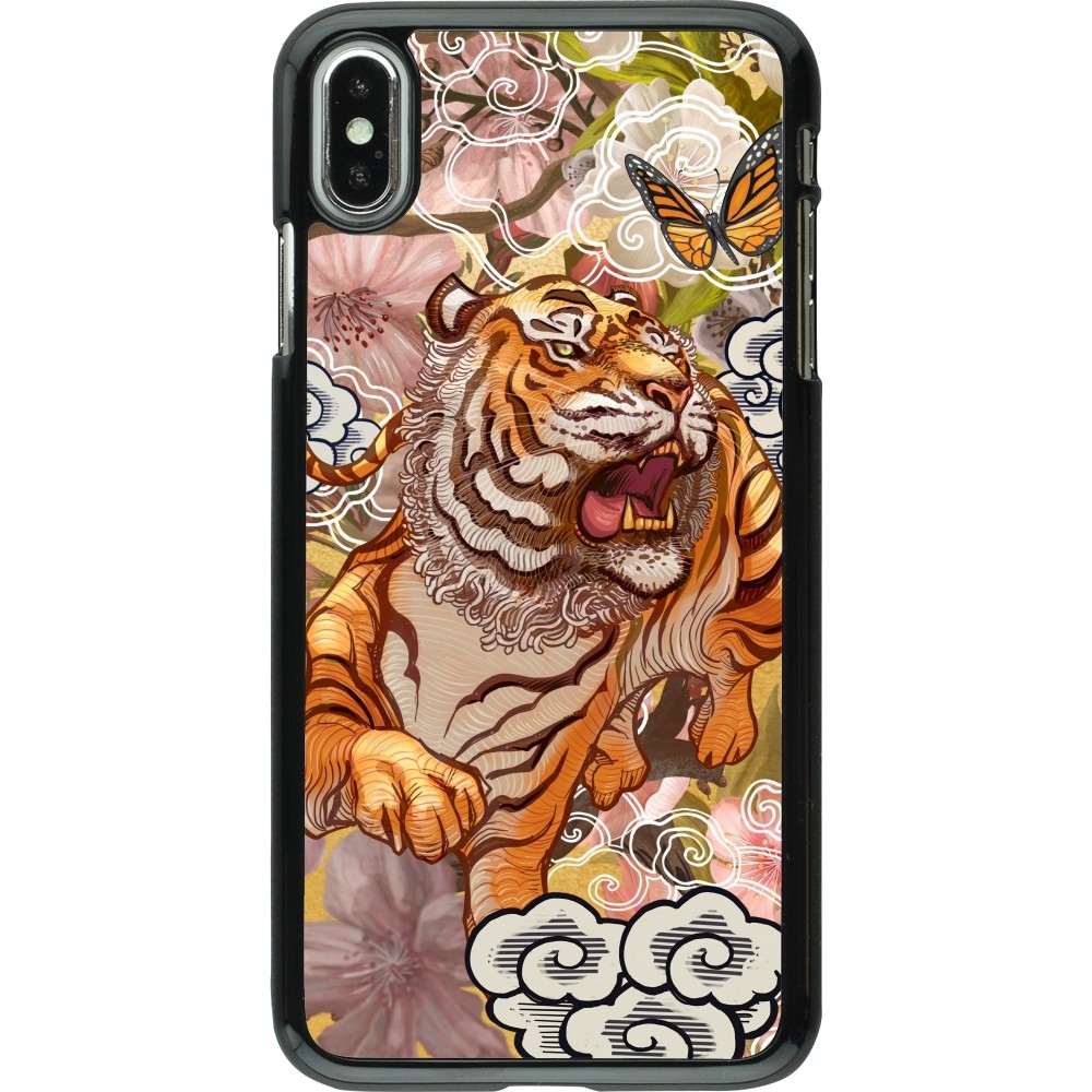 Coque iPhone Xs Max - Spring 23 japanese tiger