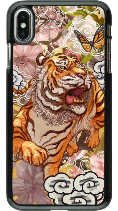 Coque iPhone Xs Max - Spring 23 japanese tiger