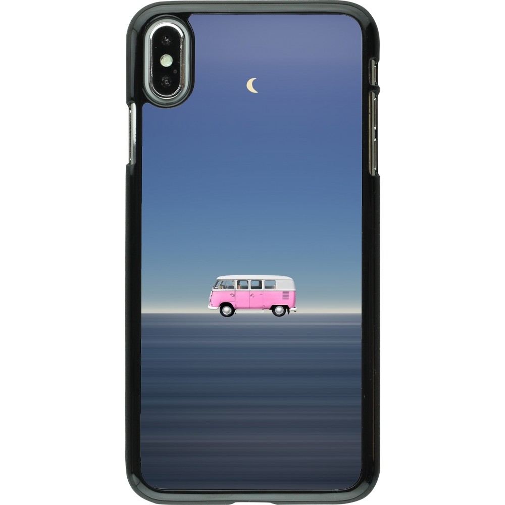 Coque iPhone Xs Max - Spring 23 pink bus