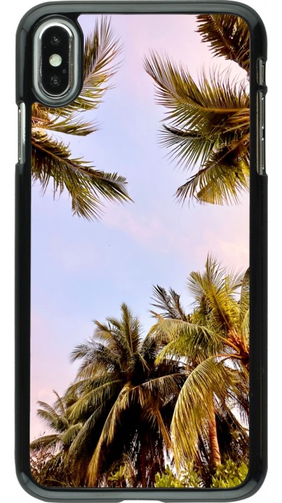 Coque iPhone Xs Max - Summer 2023 palm tree vibe