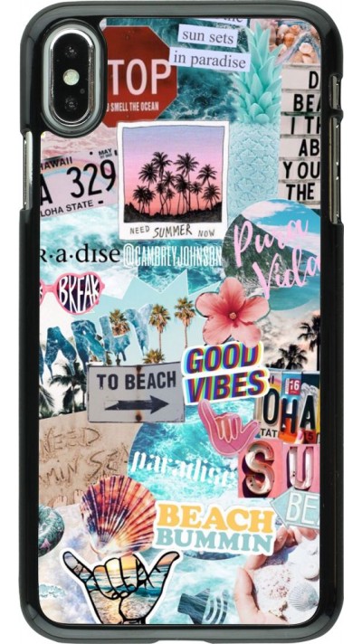 Coque iPhone Xs Max - Summer 20 collage