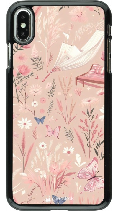 Coque iPhone Xs Max - Summer Pastel Pattern