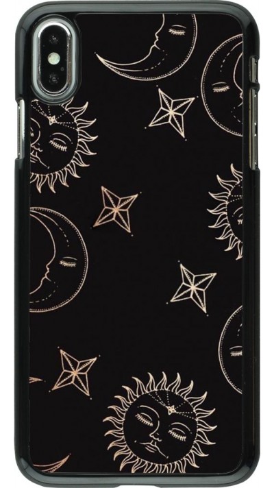 Coque iPhone Xs Max - Suns and Moons