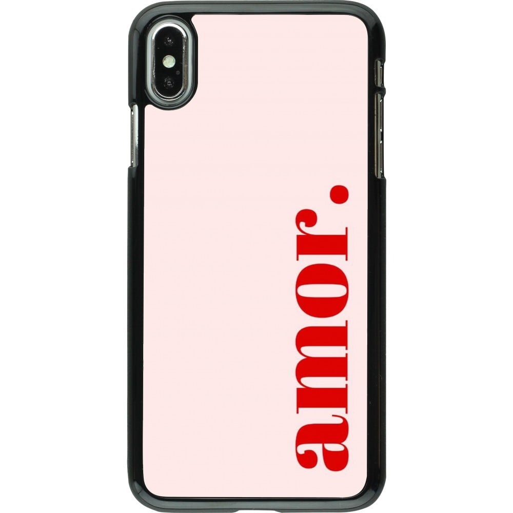 Coque iPhone Xs Max - Valentine 2024 amor