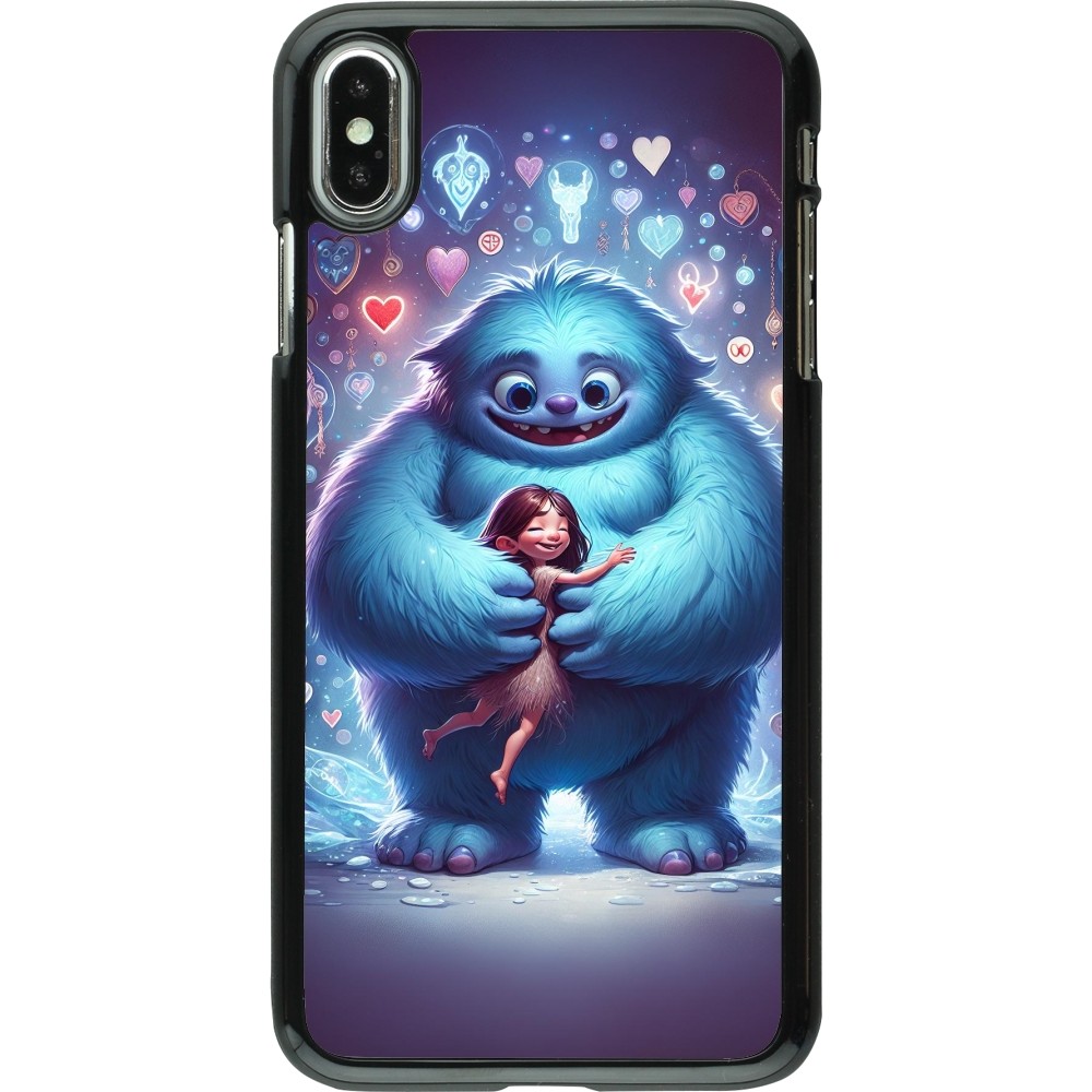 Coque iPhone Xs Max - Valentine 2024 Fluffy Love