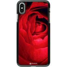 Coque iPhone Xs Max - Valentine 2022 Rose