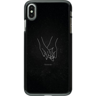 Coque iPhone Xs Max - Valentine 2023 hands forever