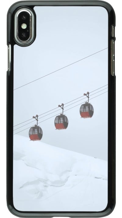 Coque iPhone Xs Max - Winter 22 ski lift