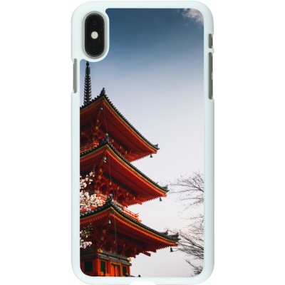 Coque iPhone Xs Max - Plastique blanc Spring 23 Japan