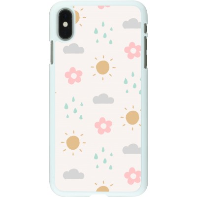 Coque iPhone Xs Max - Plastique blanc Spring 23 weather