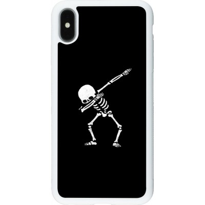 Coque iPhone Xs Max - Silicone rigide blanc Halloween 19 09