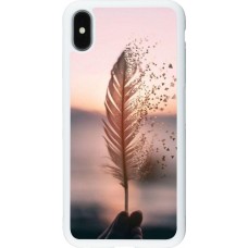 Coque iPhone Xs Max - Silicone rigide blanc Hello September 11 19