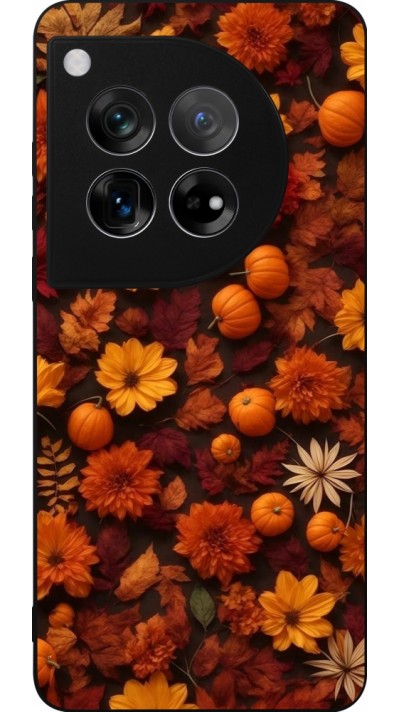 Coque OnePlus 12 - Silicone rigide noir Autumn 2024 potpourri