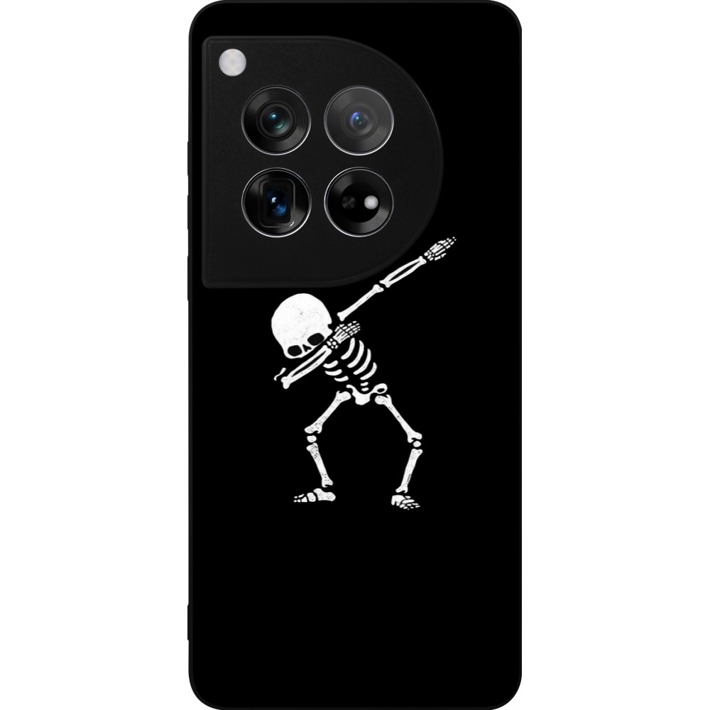 Coque OnePlus 12 - Silicone rigide noir Halloween 19 09