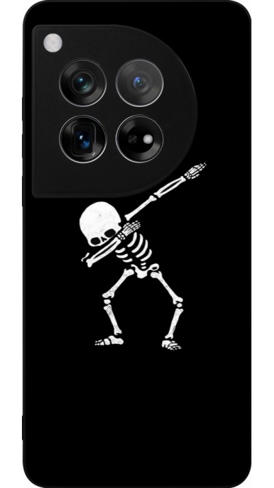 Coque OnePlus 12 - Silicone rigide noir Halloween 19 09