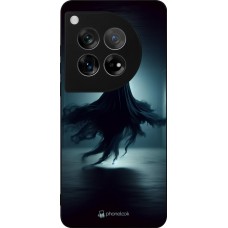 Coque OnePlus 12 - Silicone rigide noir Halloween 2024 Spectral Shadow