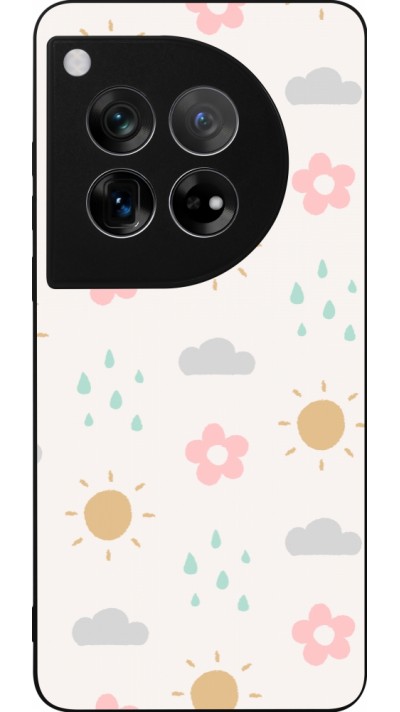 OnePlus 12 Case Hülle - Silikon schwarz Spring 23 weather