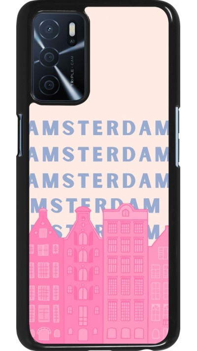 Coque OPPO A16s - Amsterdam Pink Print