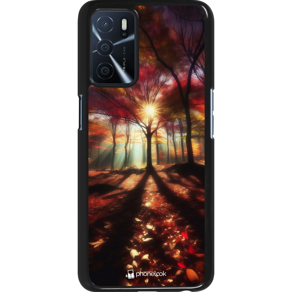 OPPO A16s Case Hülle - Herbstlicher goldener Glanz