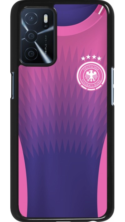 OPPO A16s Case Hülle - Deutschland Away personalisierbares Fussballtrikot