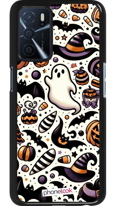 Coque OPPO A16s - Halloween 2024 Cute Pattern