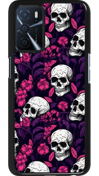 Coque OPPO A16s - Halloween 2024 romantic skulls