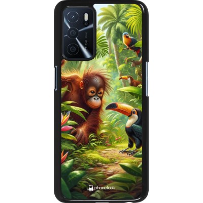 Coque OPPO A16s - Jungle Tropicale Tayrona