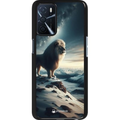 Coque OPPO A16s - Le lion blanc