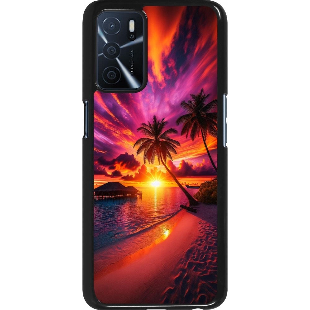 Coque OPPO A16s - Maldives Dusk Bliss