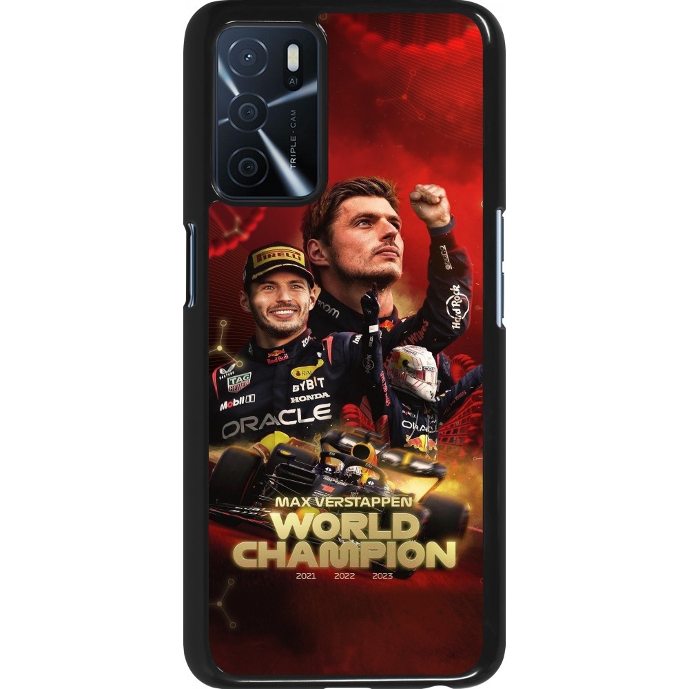 Coque OPPO A16s - Max Verstappen Champion 2023