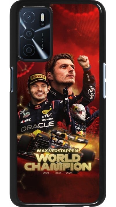 OPPO A16s Case Hülle - Max Verstappen Champion 2023