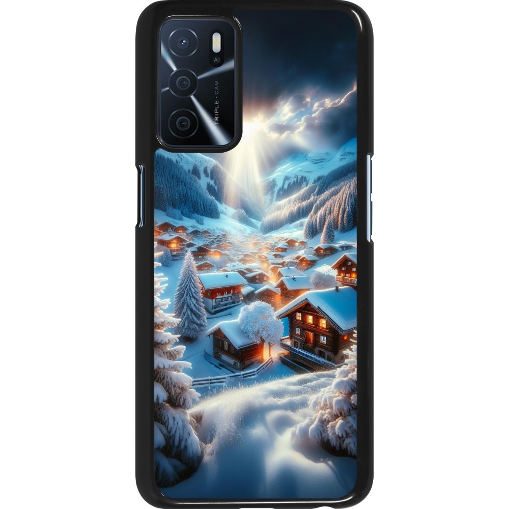 Coque OPPO A16s - Mont Neige Lumière