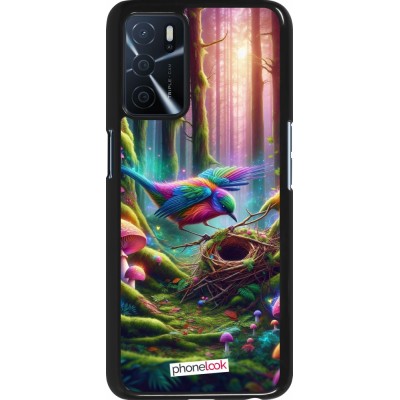 Coque OPPO A16s - Oiseau Nid Forêt