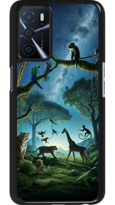 Coque OPPO A16s - Paradis des animaux exotiques