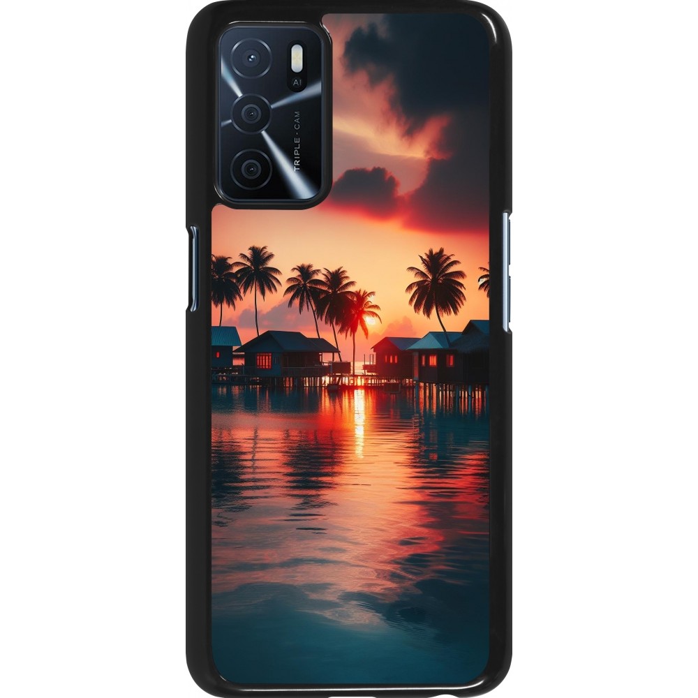 Coque OPPO A16s - Paradis Maldives