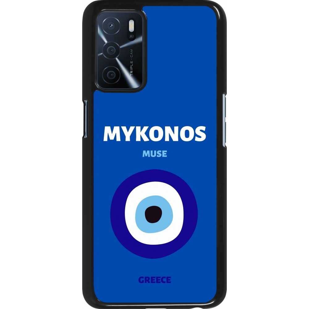 Coque OPPO A16s - Pop Summer Destination Mykonos