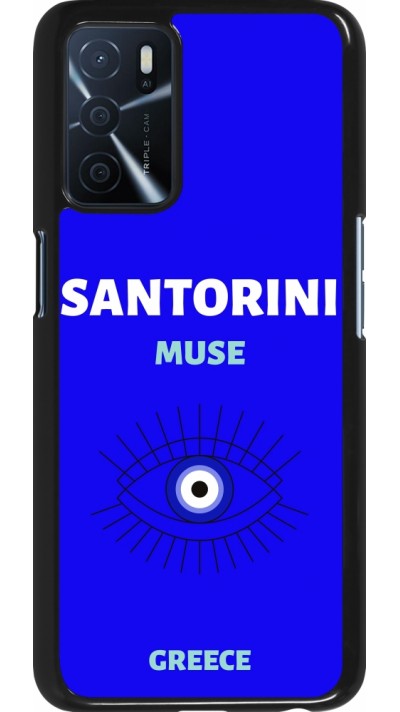 Coque OPPO A16s - Pop Summer Destination Santorini