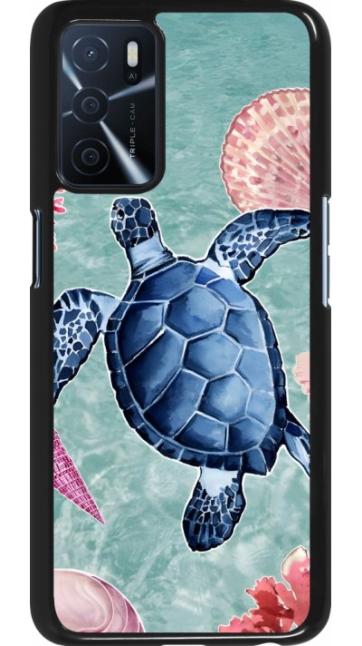 Coque OPPO A16s - Preppy Turtle