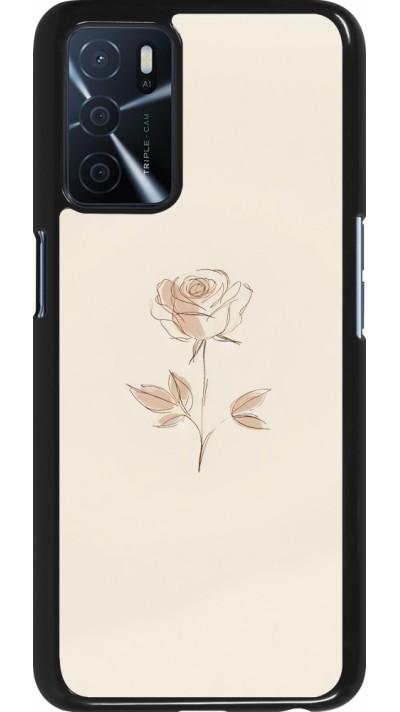 Coque OPPO A16s - Sable Rose Minimaliste