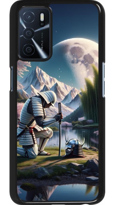 Coque OPPO A16s - Samurai Katana Lune