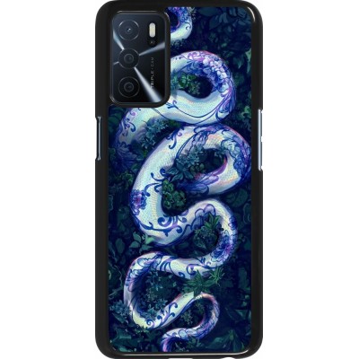 Coque OPPO A16s - Serpent Blue Anaconda