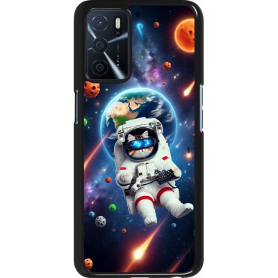 Coque OPPO A16s - VR SpaceCat Odyssey