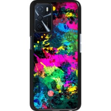 Coque Oppo A16s - Splash paint