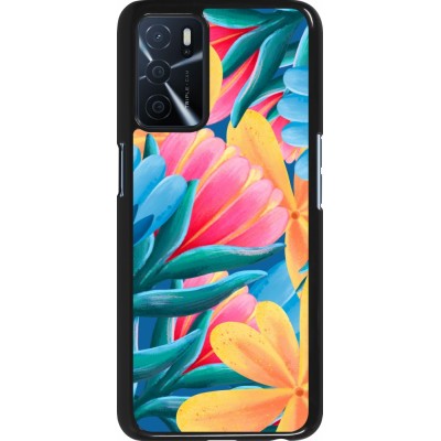 Coque OPPO A16s - Spring 23 colorful flowers