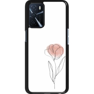 Coque OPPO A16s - Spring 23 minimalist flower