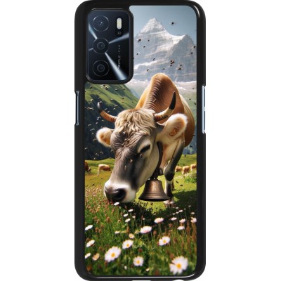 Coque OPPO A16s - Vache montagne Valais